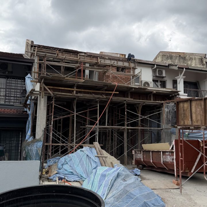 house extension works landed house Bukit Jalil Selangor Cube Brick